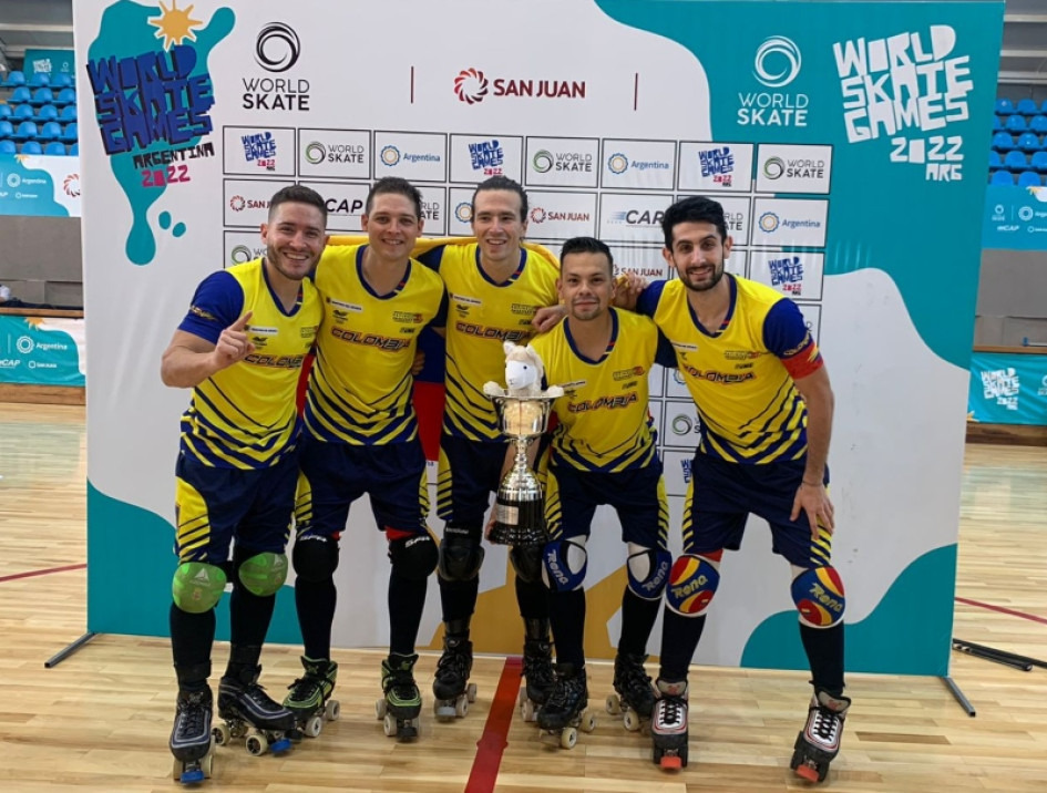 La Selección Colombia De Hockey Patín Se Coronó Campeona En El Mundial B